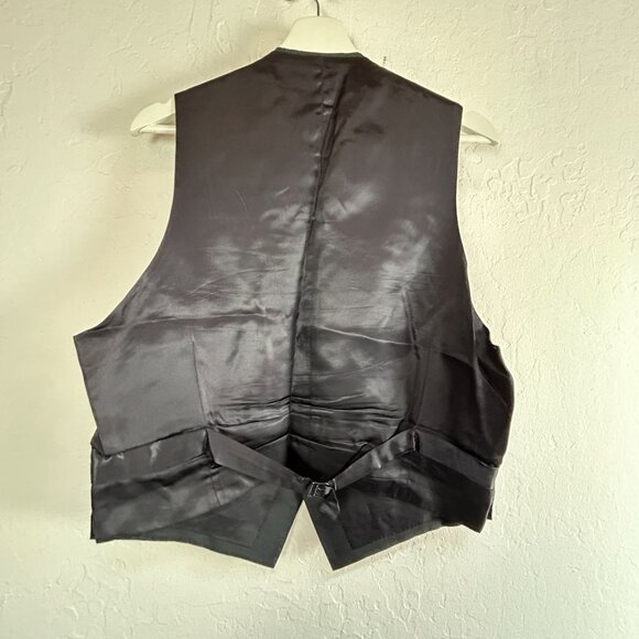 Jamess Lee & Co Custom Tailored Mens Waistcoat Vest Gray 1967 Vintage - Picture 2 of 6